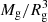 $ M_{\rm g}/R_{\rm g}^3 $