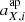 $ a^{\mathrm{ap}}_{X,i} $