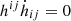$ h^{ij}\dot{h}_{ij}=0 $