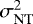 $\sigma_{\textrm{NT}}^{2}$