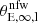 $ \theta^{\mathrm{nfw}}_{\mathrm{E,\infty,l}} $