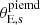 $ \theta^{\mathrm{piemd}}_{\mathrm{E,s}} $