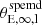 $ \theta^{\mathrm{spemd}}_{\mathrm{E,\infty,l}} $