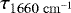 $\tau_{1660 \; \mathrm{cm^{-1}}}$