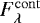 $F_{\lambda}^{\mathrm{cont}}$