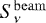 $S^{\mathrm{beam}}_{\nu}$