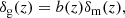 $$ \begin{aligned} \delta _{\rm g}(z) = b(z) \delta _{\rm m}(z), \end{aligned} $$