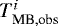 $T^i_{{\textrm{MB},\textrm{obs}}}$