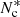 $ N_\mathrm{c}^* $