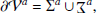 $$ {\partial \mathcal{V} ^{a}} = \Sigma ^{a} \cup \msigma^{a} , $$