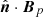 $ {\hat{{\boldsymbol{n}}}}\cdot {{\boldsymbol{B}}_{p}} $