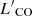 $ {L^\prime}_{\rm CO} $
