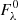 $ F^0_{\lambda} $