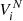 $ V_{i}^{N} $