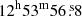 $ 12^{\mathrm{h}}53^{\mathrm{m}}56{{\overset{\text{ s}}{.}}}8 $