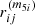 $ r_{ij}^{\left(m_{5i}\right) } $
