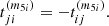 $$ \begin{aligned} t_{ji}^{\left(m_{5i}\right) }=-t_{ij}^{\left(m_{5i}\right) }\mathrm{.} \end{aligned} $$
