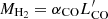 $ M_{\rm H_2} = \alpha_{\rm CO} L^\prime_{\rm CO} $