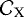 $\mathcal{C}_{\textrm{X}}$