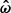 $ \boldsymbol{\hat{\omega}} $