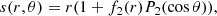 $$ \begin{aligned} s(r,\theta ) = r( 1+ f_2(r) P_2(\cos {\theta }) ), \end{aligned} $$