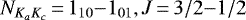 ${N_{K_{a}K_{c}}\,{=}\,1_{10}{-}1_{01}, J\,{=}\,3/2{-}1/2}$