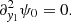 $$ \begin{aligned} \partial _{{ y}_1}^2\psi _0=0. \end{aligned} $$