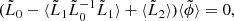 $$ \begin{aligned} (\tilde{L}_0-\langle \tilde{L}_1 \tilde{L}_0^{-1} \tilde{L}_1\rangle +\langle \tilde{L}_2 \rangle ) \langle \tilde{\phi }\rangle = 0, \end{aligned} $$