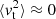 $ \langle v_{\rm t}^2 \rangle \approx 0 $