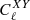 $ C_{\ell}^{XY} $