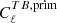 $ C_{\ell}^{TB, \rm{prim}} $