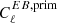 $ C_{\ell}^{EB, \rm{prim}} $