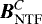${\vec B}_{\text{NTF}}^C$