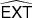 $ \widehat{\mathsf{EXT}} $