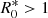 $ R^{*}_{0} > 1 $