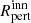 $ R_{\mathrm{pert}}^{\mathrm{inn}} $