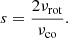 $$ \begin{aligned} s = \frac{2\nu _{\mathrm{rot}}}{\nu _{\mathrm{co}}} . \end{aligned} $$