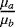 $\frac{\mu_{a}}{\mu_{b}}$
