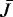 $\bar{J}$