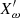 $ X^\prime_\omega $