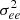 $ \sigma_{ee}^2 $