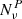 $ {N}^{P}_\nu $