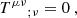 $$ \begin{aligned} {T^{\mu \nu }}_{;\nu } = 0 \ , \end{aligned} $$