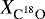 $X_{\textrm{C}^{18}\textrm{O}}$