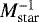 $M_{\textrm{star}}^{-1}$