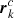 $ {\boldsymbol{r}^{c}_{ k}} $