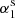 $ \alpha_1^{\rm s} $