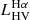 $ L_{\mathrm{HV}}^{\mathrm{H}\alpha} $