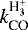 $k^{{\textrm{H}^&#x002B;_3}}_{\textrm{CO}}$