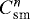 $C_{\textrm{sm}}^n$